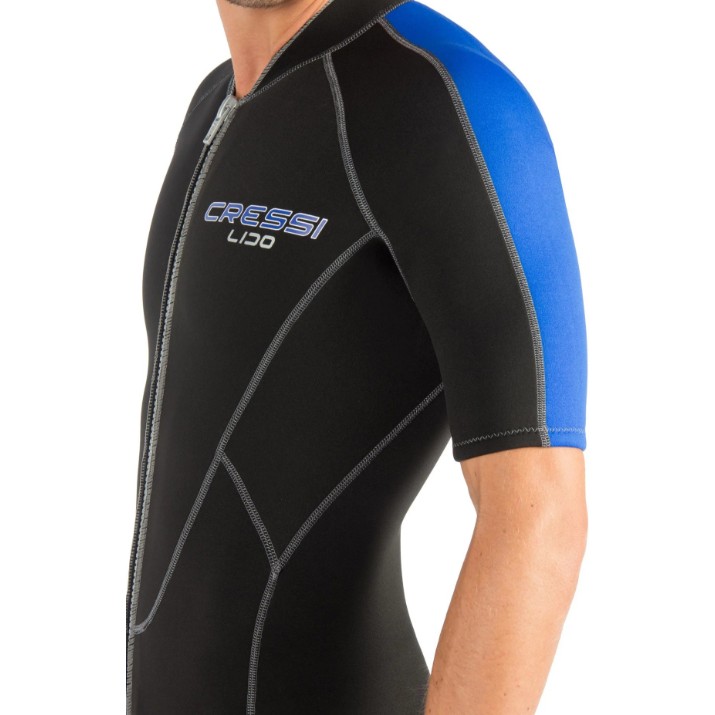 Гидрокостюм Cressi Lido Man Shorty 2mm M Black/Blue