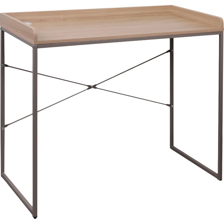 Masa de birou Deco Ergon 90x45x81 (MBERG-JJLVC-M37GRY)