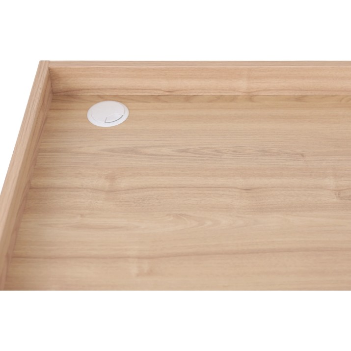Masa de birou Deco Ergon 90x45x81 (MBERG-JJLVC-M37GRY)