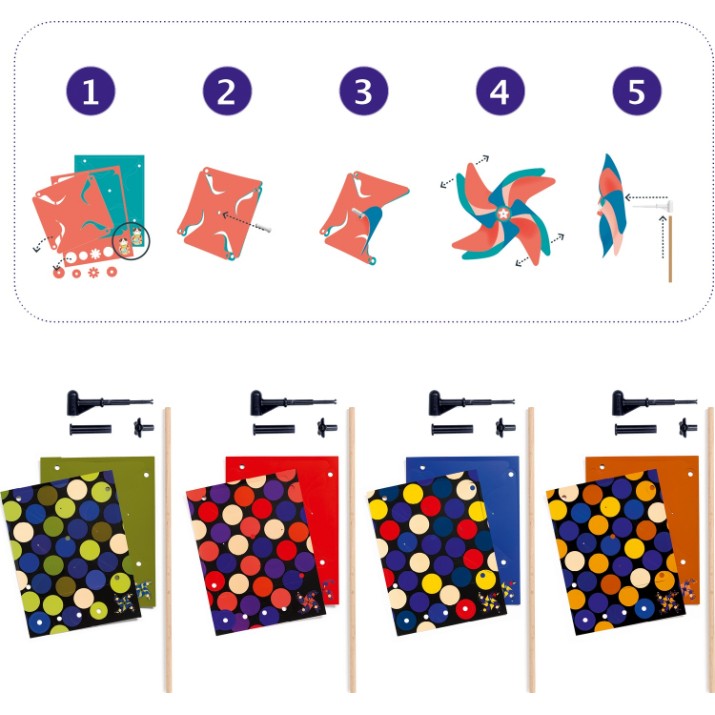 Set de decorare Djeco Spots (DJ07923)
