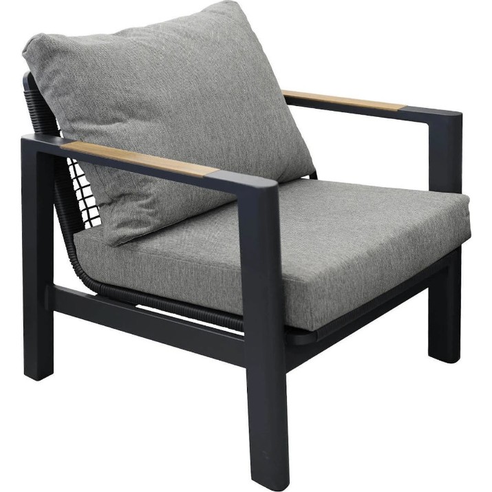 Кресло Deco Kansas Gray