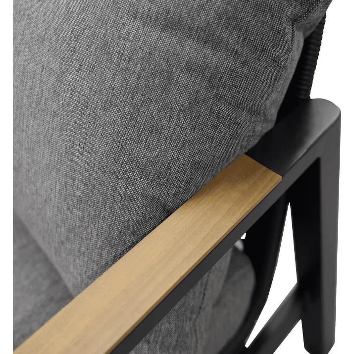 Кресло Deco Kansas Gray