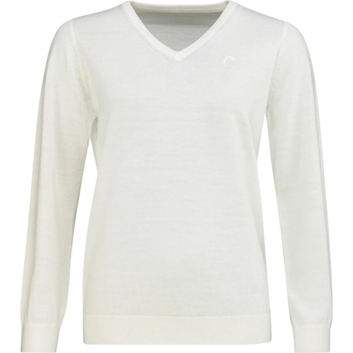 Женский лонгслив Head Pullover Women S White