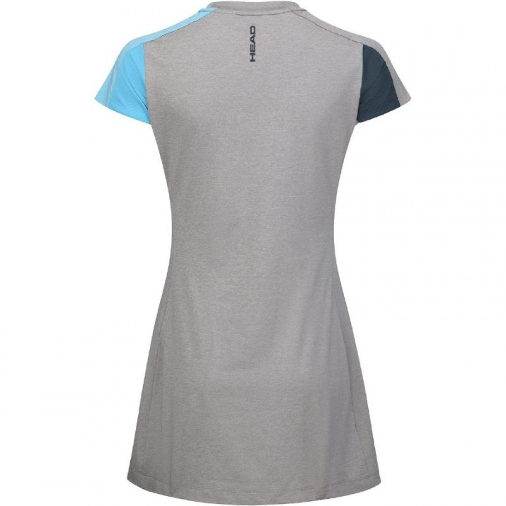 Rochie dame Head Padel Tech Dress S Grey/Navy