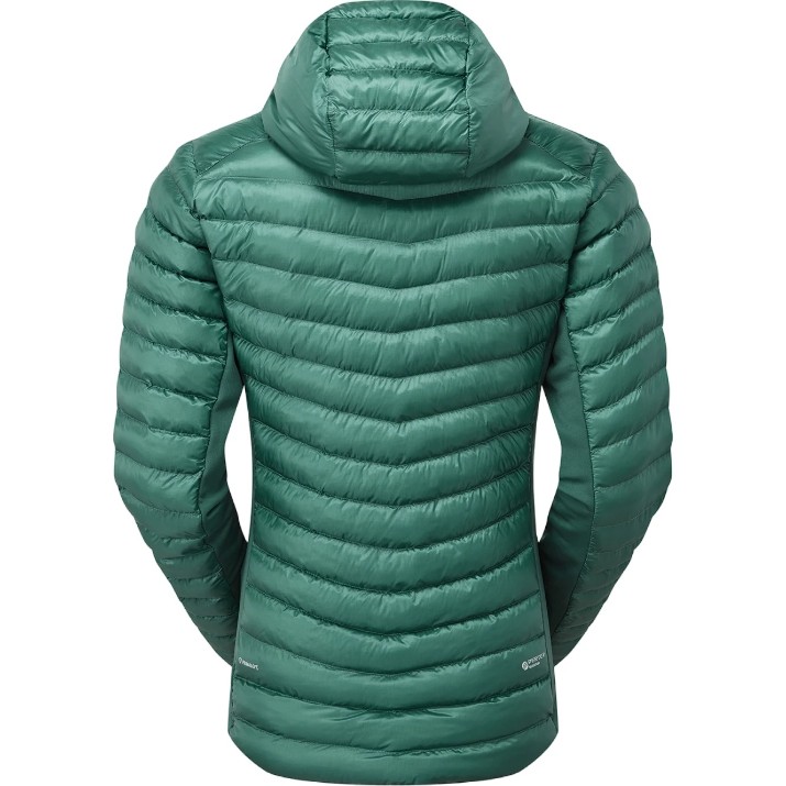 Женская куртка Rab Cirrus Flex Hoody 08 Eucalyptus/Green Slate 