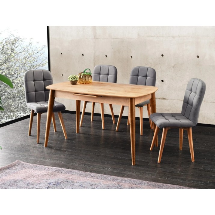 Masă pentru bucătărie Trendy Retro 1192 Sapphire Oak 130x75x80cm GTR001589