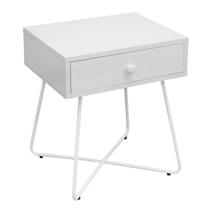 Прикроватная тумба Deco Lola CT-2104 White (NLLA-LJG-WHT)