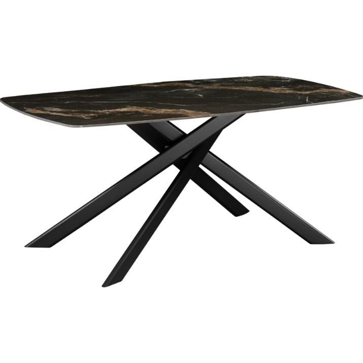 Обеденный стол Deco Lunaria Black Gold