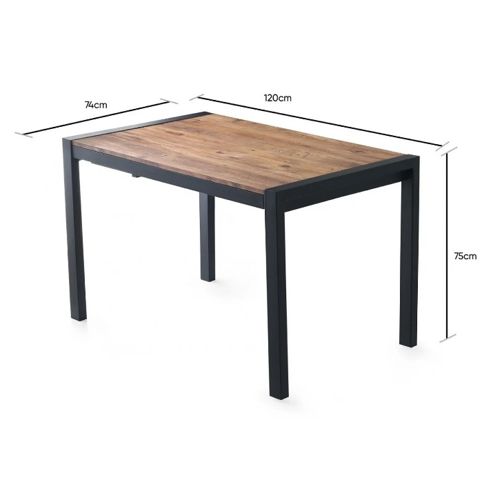 Masă pentru bucătărie Trendy Silva - 1011 120x75x74cm (GTR001647)