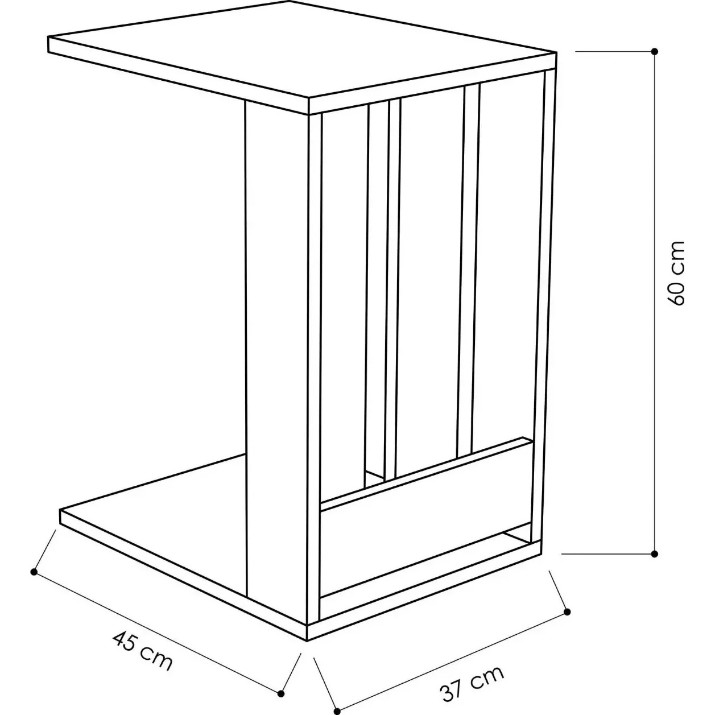 Suporturi pentru canapea Showdeko Edi Ancient White (M.SH.12470.12)