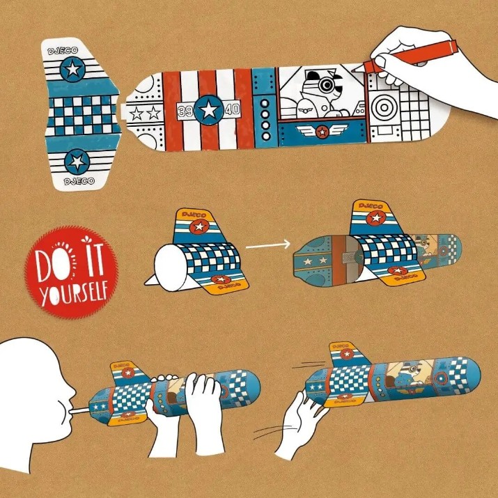 Set de decorare Djeco To the sky (DJ07948)