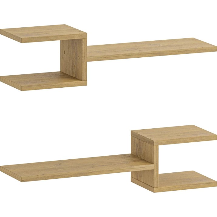 Навесная полка Showdeko Fork Oak Sonoma (M.KT.01.11048.12)