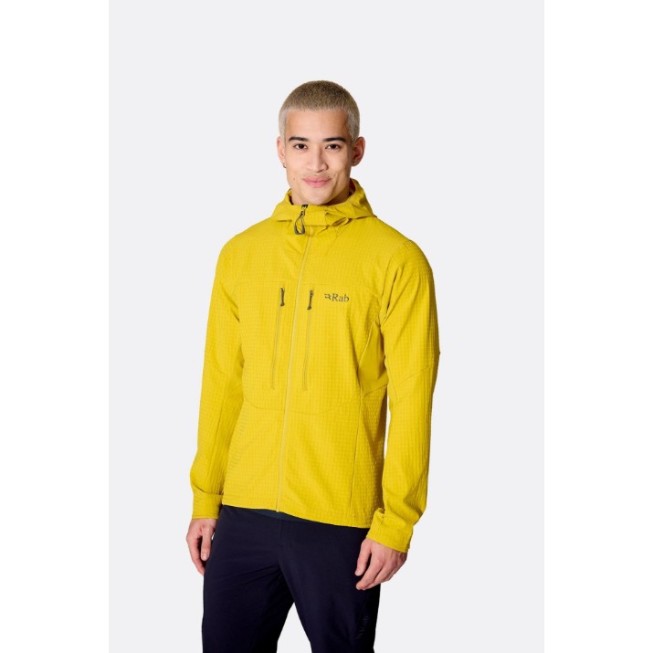 Jachetă pentru bărbați Rab Ascendor Pro Hoody XXL Dark Pollen