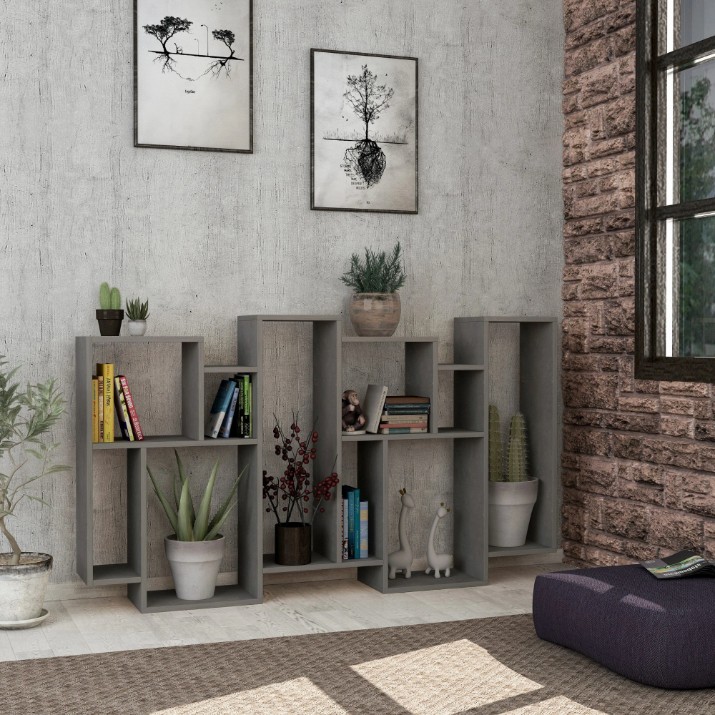 Etajeră Showdeko Karmato Retro Grey (M.KT.02.13150.10)