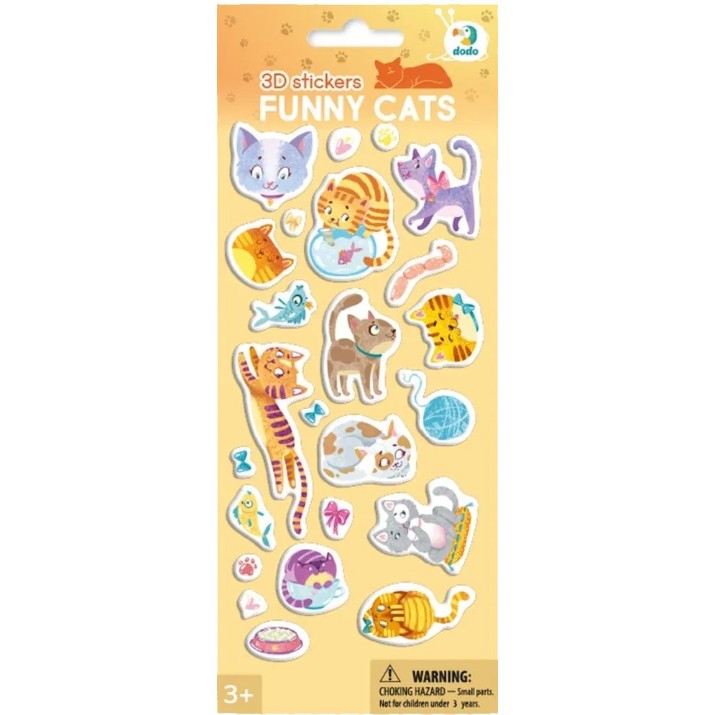 Наклейки Dodo Funny Cats (300845)