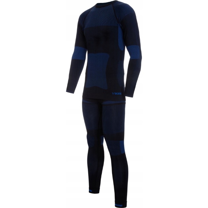 Termocomplect pentru bărbați Viking Dante L Black/Blue