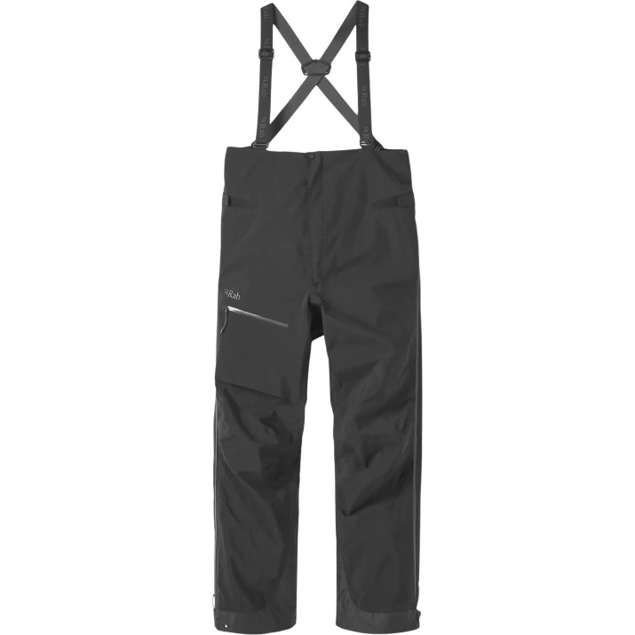 Мужские брюки Rab Latok GTX Bib L Black Regular