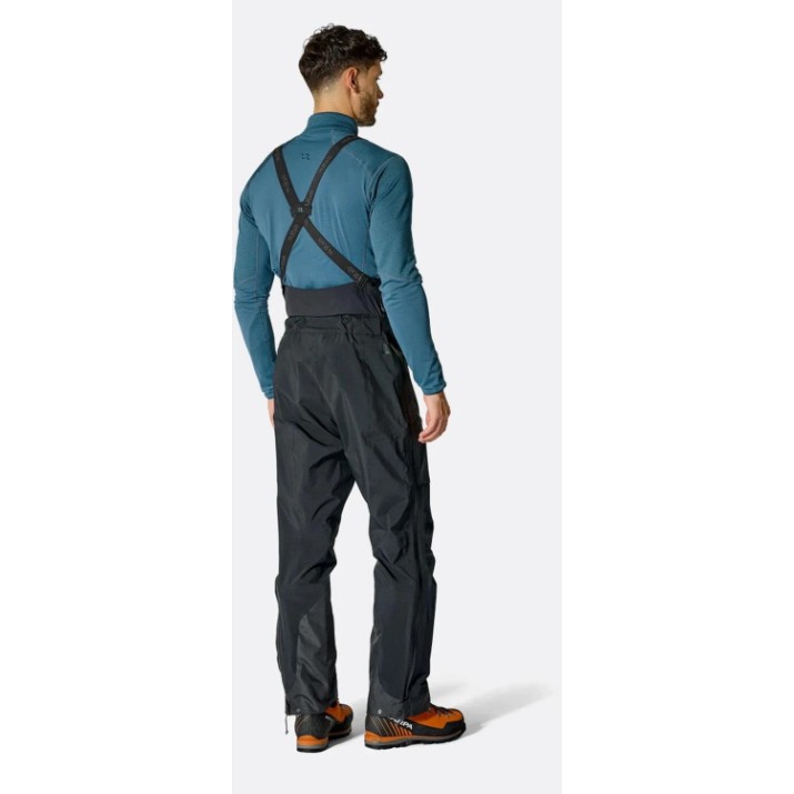 Мужские брюки Rab Latok GTX Bib L Black Regular