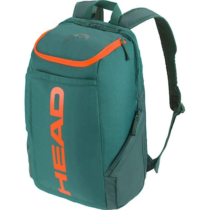 Rucsac pentru tenis Head Pro Backpack Green/Orange