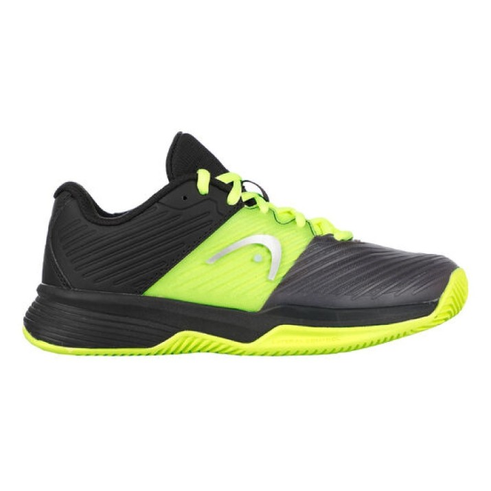 Adidași pentru copii Head Revolt Pro 4.0 Clay Junior 34.5 Black/Yellow