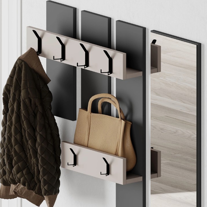 Antreu Showdeko Vesty Light Mocha/Anthracite