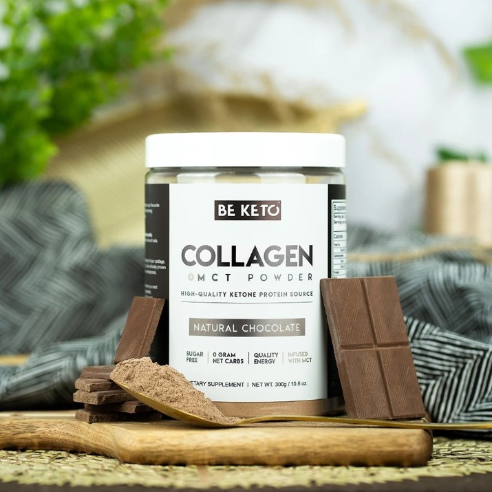 Защита суставов Be Keto Collagen + MCT Natural Chocolate 300g