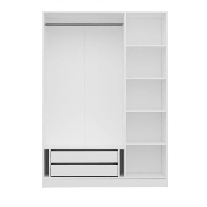 Dulap Trendy Kale 2288 White 135x210x52cm GTR004948