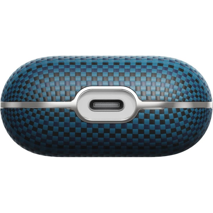 Чехол для наушников Pitaka Aramid Fiber Magnetic Case for AirPods 4 Moonrise (APM2406)