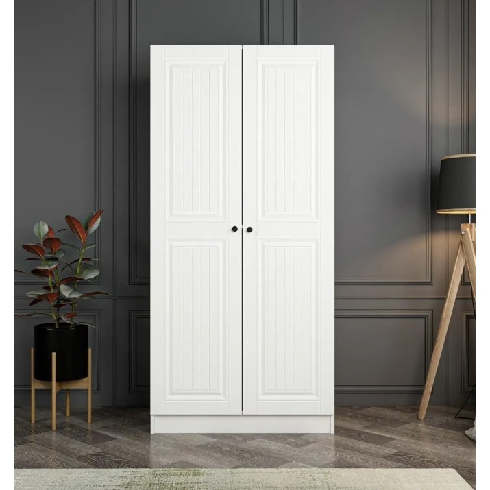Dulap Trendy Kale Membran 190 White 90x190x52cm GTR004837