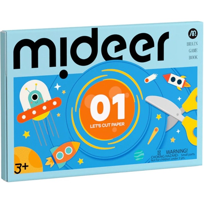 Набор для творчества Mideer Let's Cut Paper Level 1 (6936352533665)