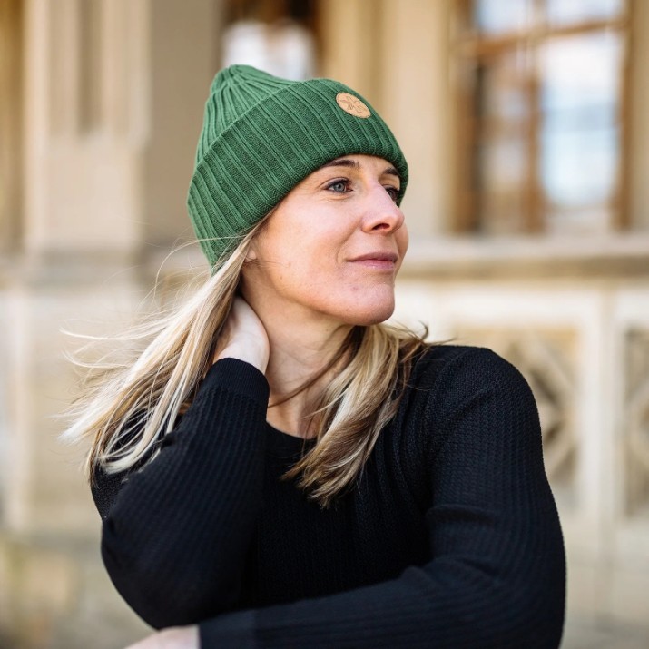 Căciulă Kama Knitted A180 Uni Green