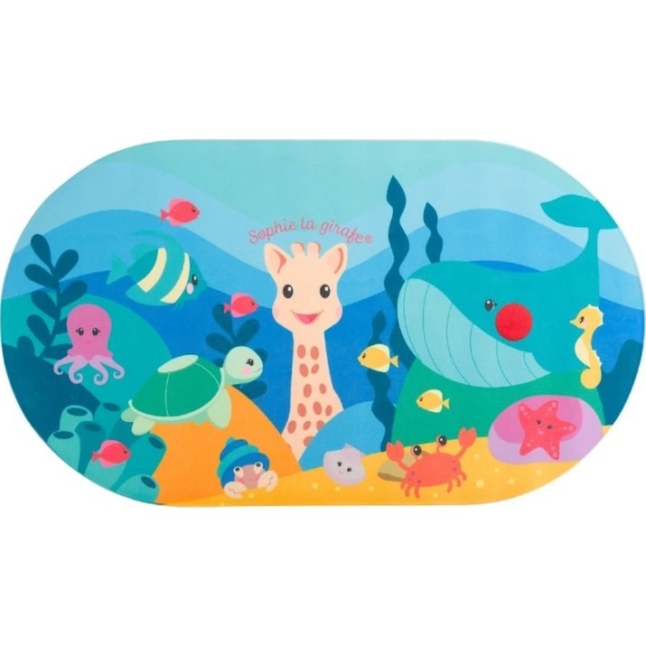 Антискользящий коврик для ванны Sophie La Girafe 523525