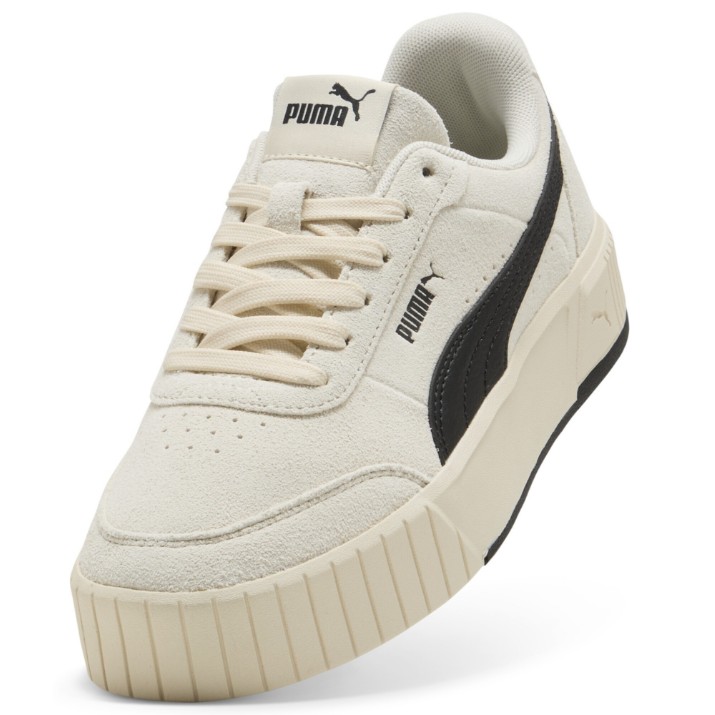 Ghete pentru dame Puma Carina Mia Suede Alpine Snow/Puma Black, s.40.5