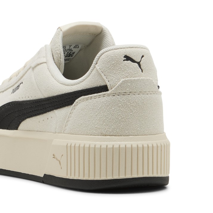 Ghete pentru dame Puma Carina Mia Suede Alpine Snow/Puma Black, s.40.5