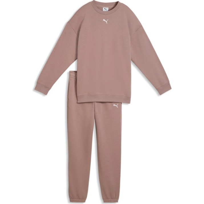 Детский спортивный костюм Puma Loungewear Oversized Sandstone, s.164