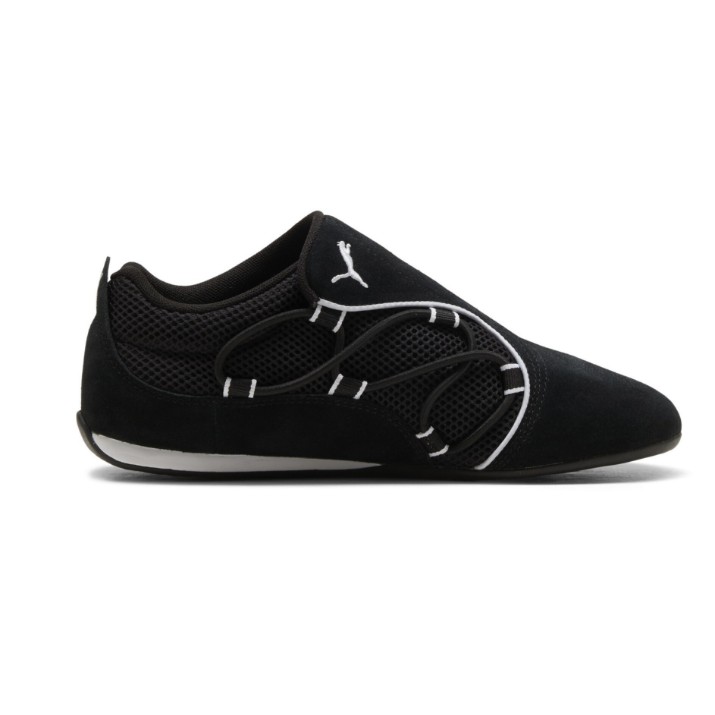Adidași pentru dame Puma Catch Soleil Slip-On Puma Black/White, s.40.5