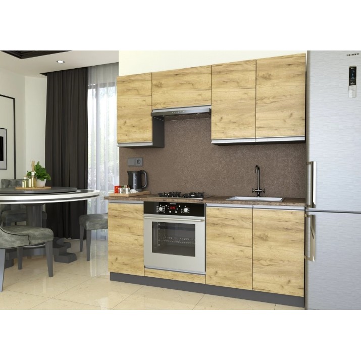 Кухонный модуль Yasen Madera H№5 450х715 Gold Craft Oak