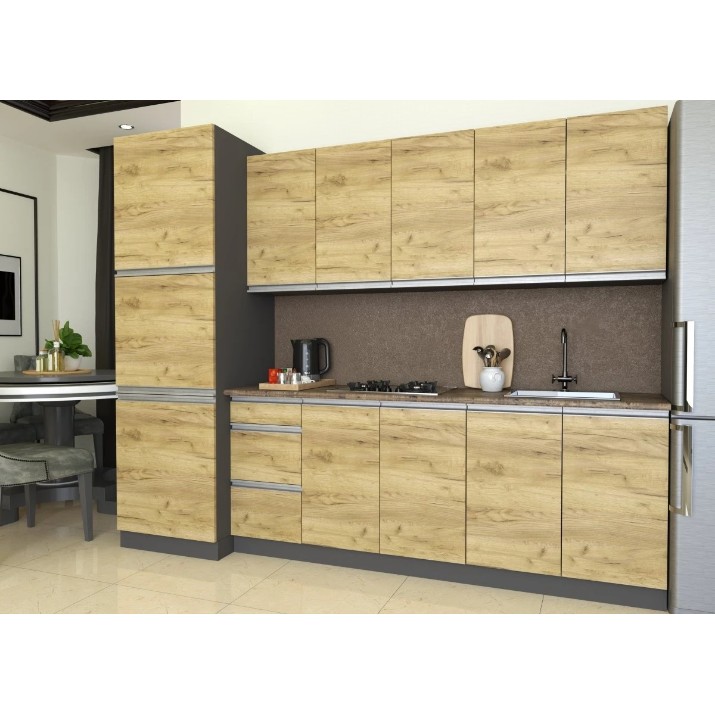 Bucatarie modulara Yasen Madera В№4 450х715 Gold Craft Oak