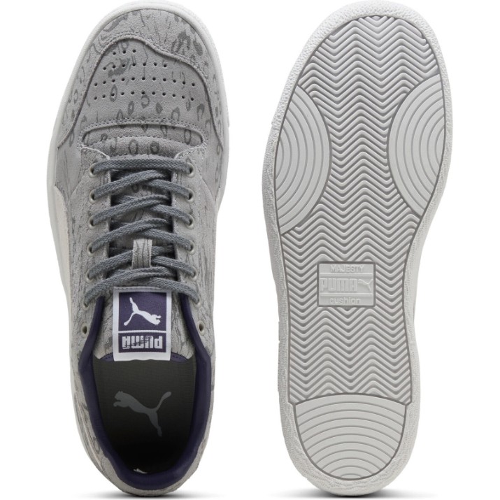 Ghete pentru bărbați Puma Majesty Cheejaw Deep Plum/Puma White/Cool Dark Gray, s.42