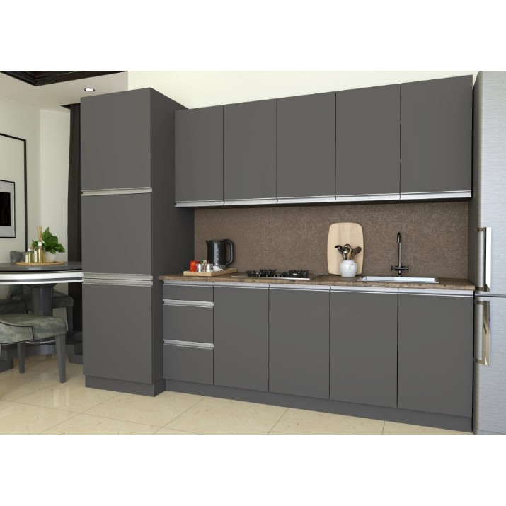 Bucatarie modulara Yasen Madera В№16 500х400 Graphite Grey