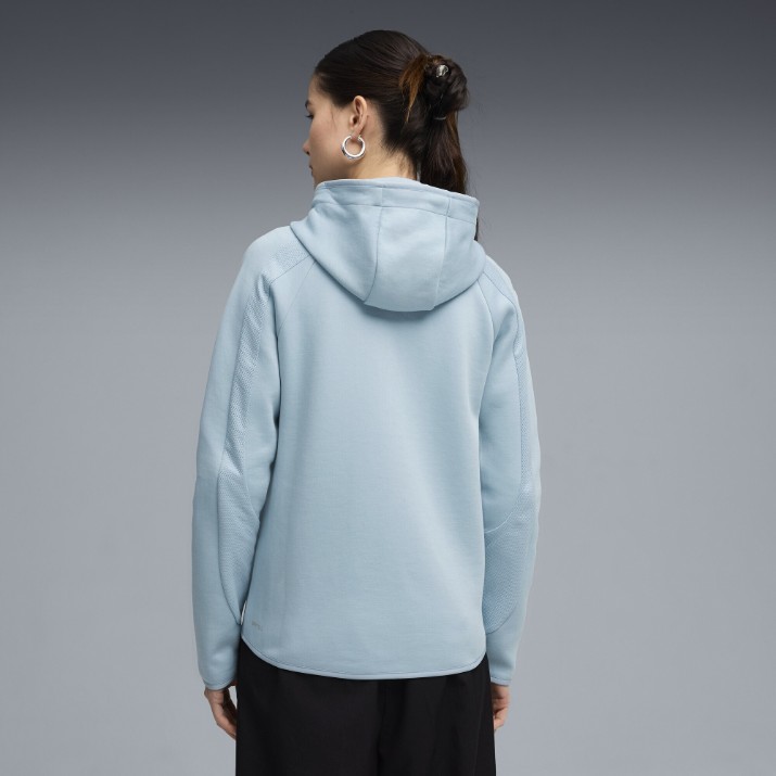 Hanorac damă Puma Evostripe Full-Zip Seafoam, s.XS