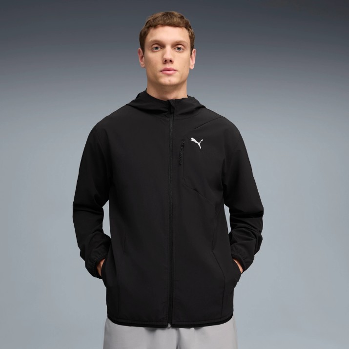Jachetă pentru bărbați Puma Flex Stretch Woven Puma Black/New, s.L