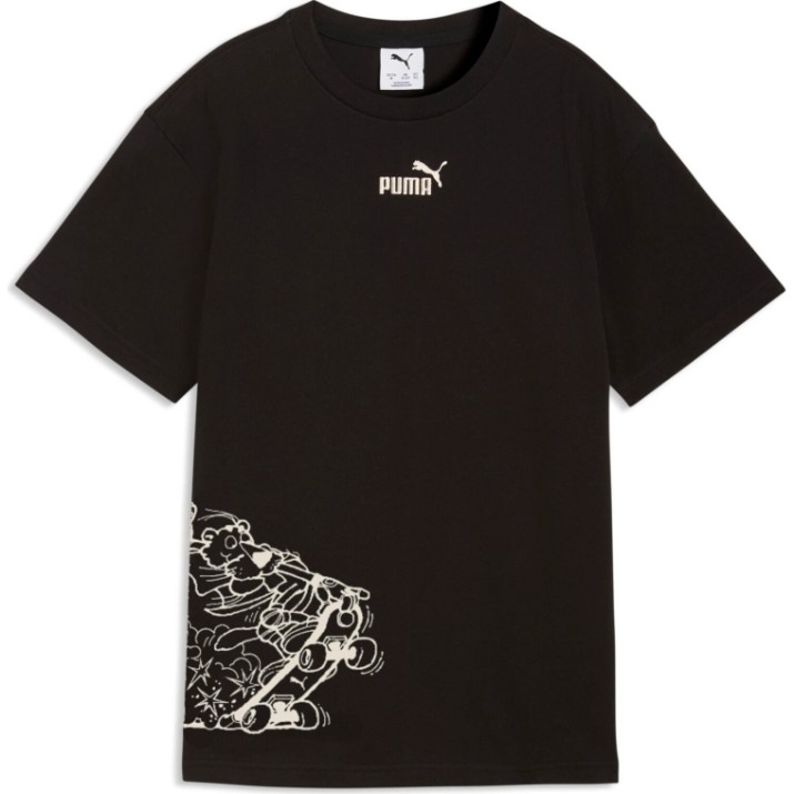 Детская футболка Puma Mid90s Relaxed Graphic Puma Black, s.176