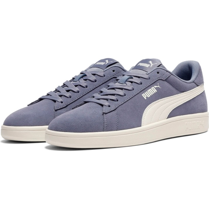 Кеды мужские Puma Smash 3.0 Suede Gray Sky/Warm White, s.44