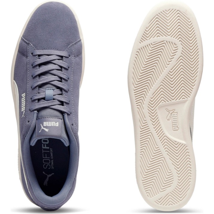 Ghete pentru bărbați Puma Smash 3.0 Suede Gray Sky/Warm White, s.47