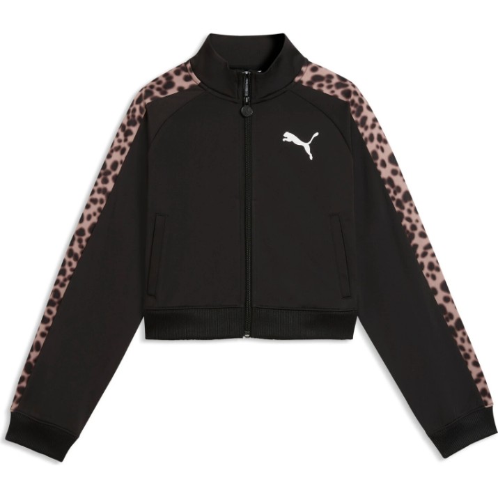 Jachetă pentru copii Puma T7 Animal Relaxed Puma Black, s.128