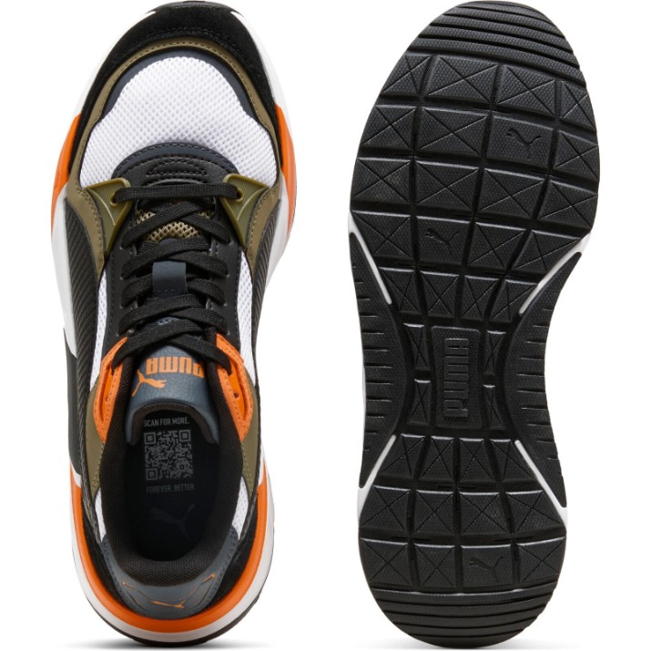 Adidași pentru bărbați Puma Trinity 2 Puma White/Black/Olive, s.40.5