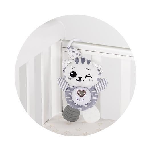 Jucărie pentru pătuturi si carucioare Chipolino Kitten (PIKL02503CAT)