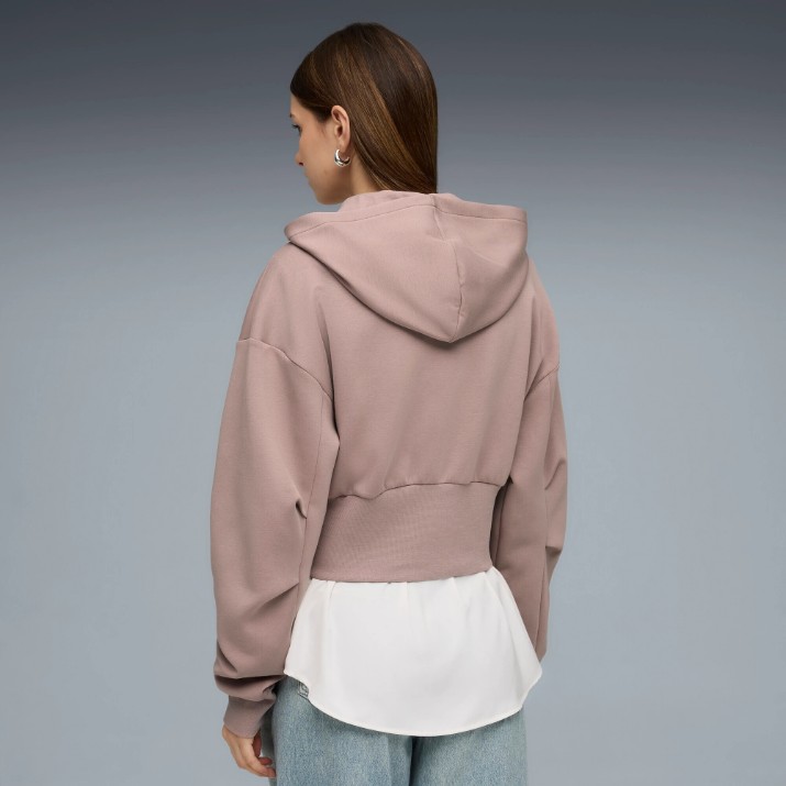 Женская толстовка Puma Pumatech Sense Full Zip Sandstone, s.M