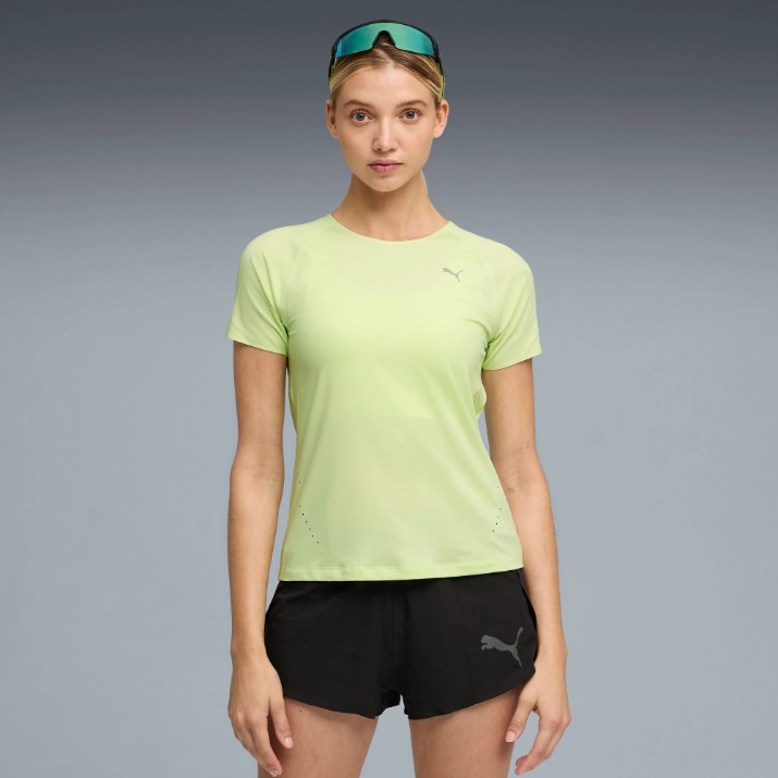 Женская футболка Puma Run Cloudspun Apple Spritz, s.S (52665238)